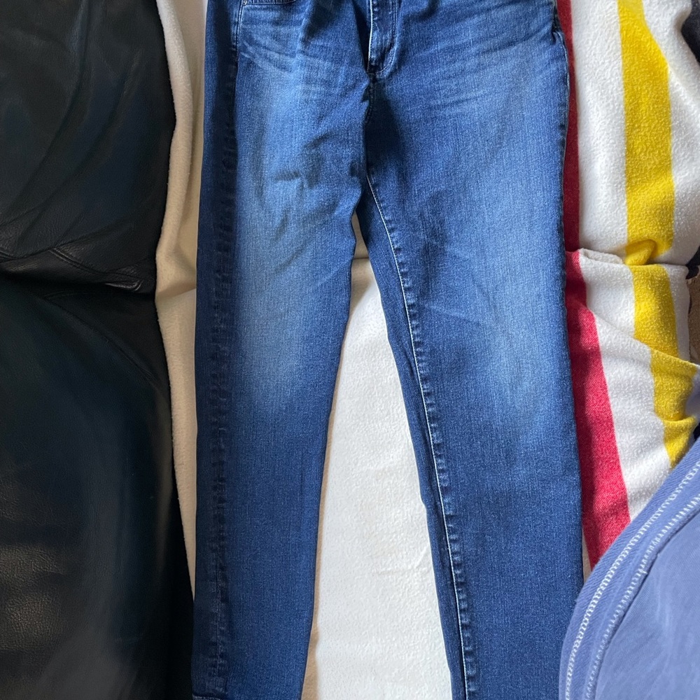 I am selling my AG jeans, that are worn in & comfort.